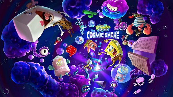 SpongeBob SquarePants: The Cosmic Shake llega a PS5 y Xbox Series X/S con mejoras y novedades
