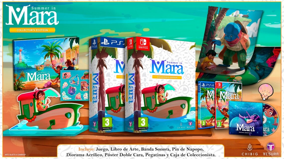 Anunciada la edición coleccionista de Summer in Mara para PS4 y Switch