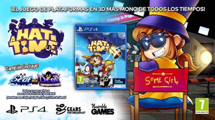 A Hat in Time llegará en formato físico para PlayStation 4