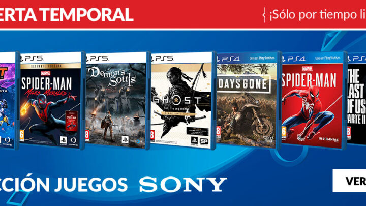 GAME lanza nuevas ofertas en juegos de PS4 y PS5, disponibles hasta el 6 de enero