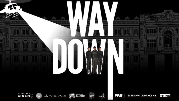 Mediaset Games lanza el videojuego oficial de la película Way Down para PS4