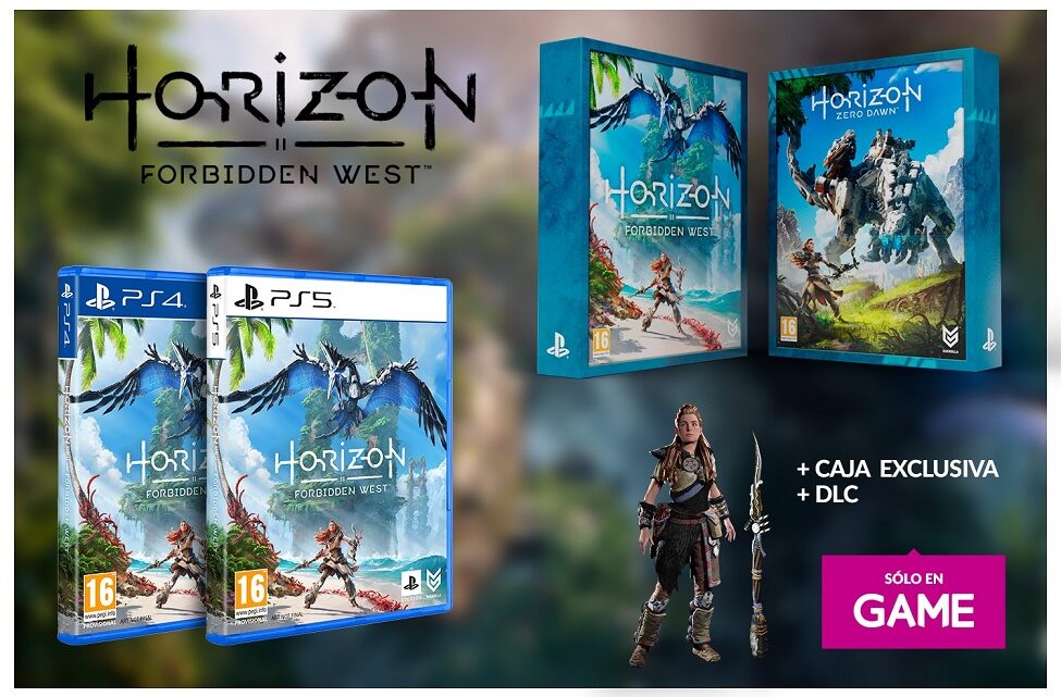 Consigue una preciosa caja exclusiva al reservar Horizon Forbidden West en GAME