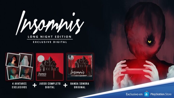 Ya disponible la edición Long Night Edition de Insomnis para PS4 y PS5