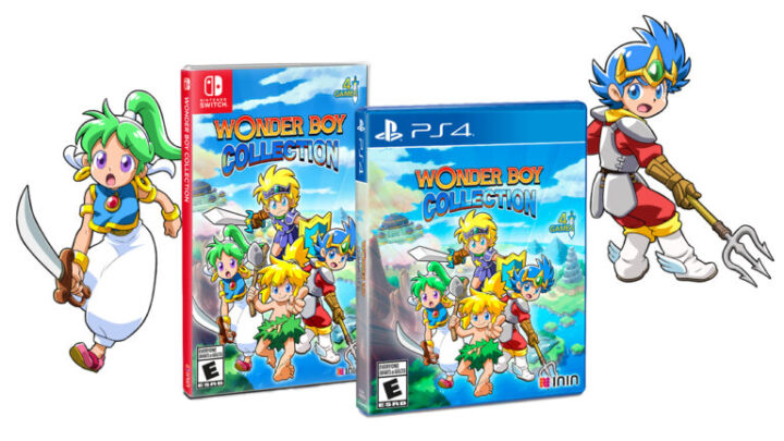 Anunciado oficialmente Wonder Boy Collection para PS4 y Switch