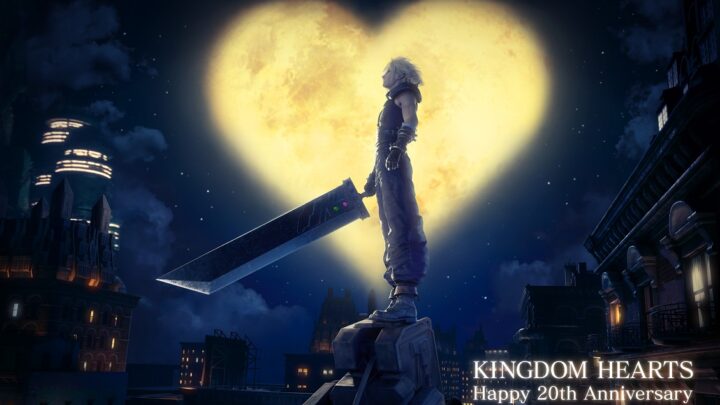 Final Fantasy VII Remake conmemora el 20º aniversario de Kingdom Hearts con un arte muy especial