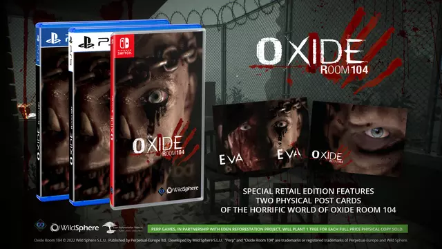 Oxide Room 104 llegará en formato físico para PlayStation 4, PlayStation 5 y Nintendo Switch