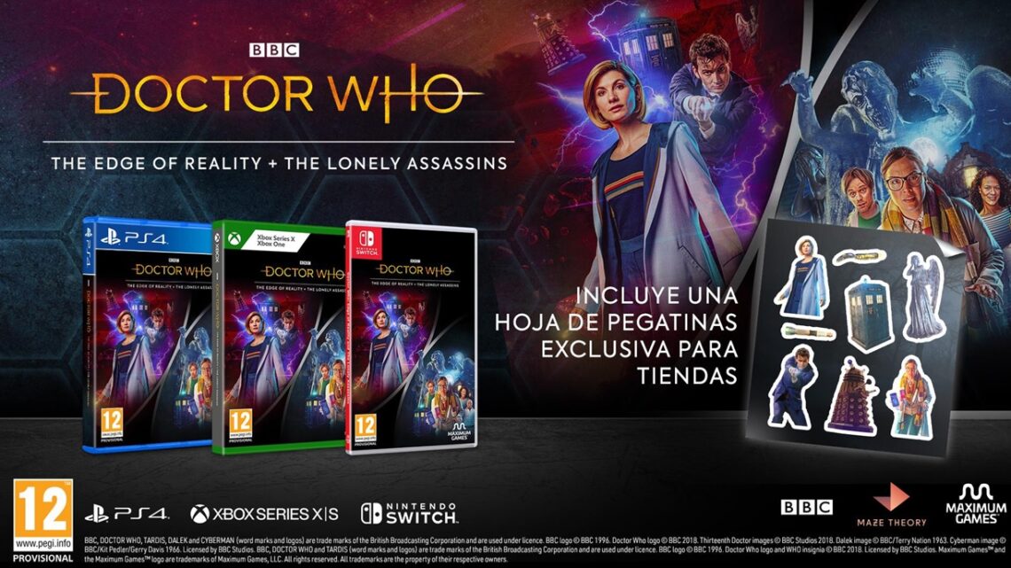 La edición física de Doctor Who: Duo Bundle llegará el 18 de octubre a PS4, Xbox One, Xbox Series X y Switch