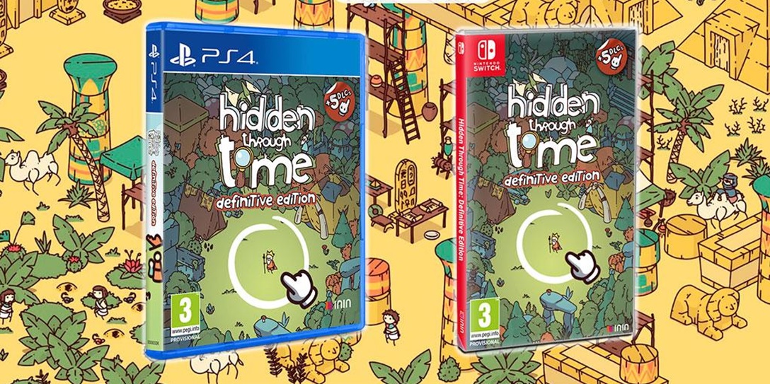 El juego de puzles Hidden Through Time llegará el 16 de septiembre en formato físico a PS4 y Switch