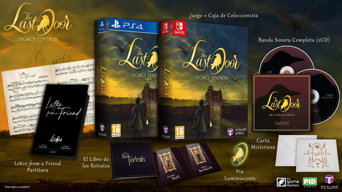 Tesura Games anuncia las ediciones físicas ‘Complete’ y ‘Legacy’ de The Last Door para PS4 y Switch
