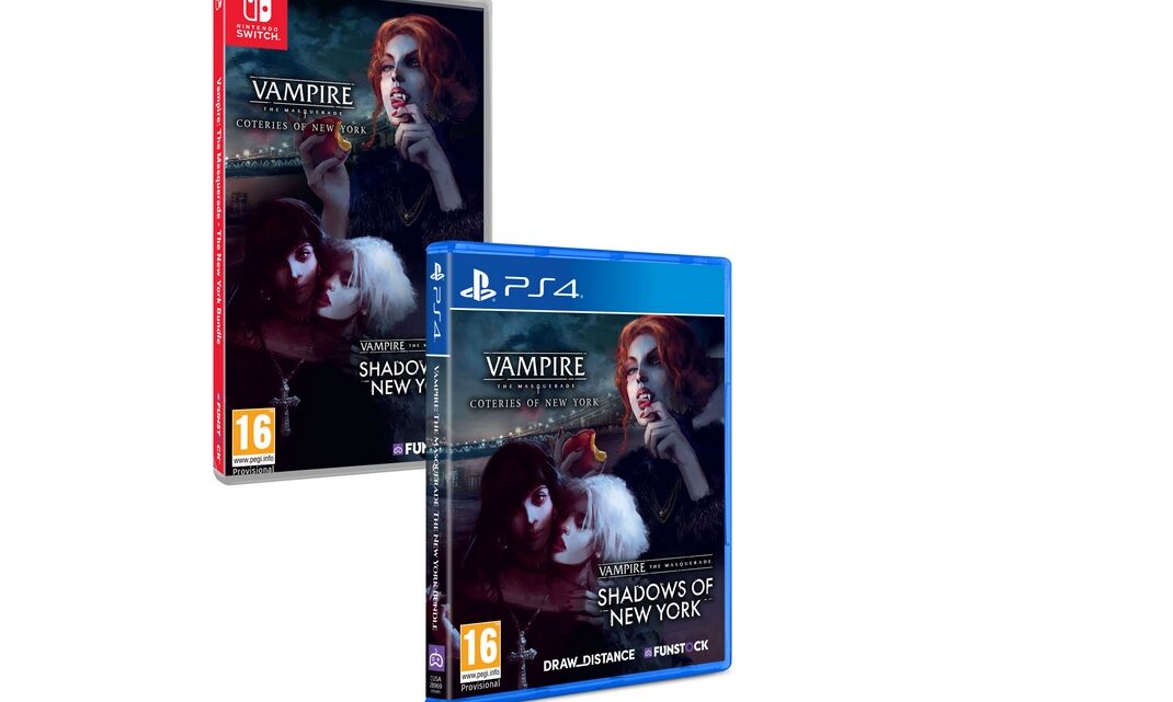 Vampire The Masquerade: Coteries of New York y Shadows of New York llegan en octubre en formato físico