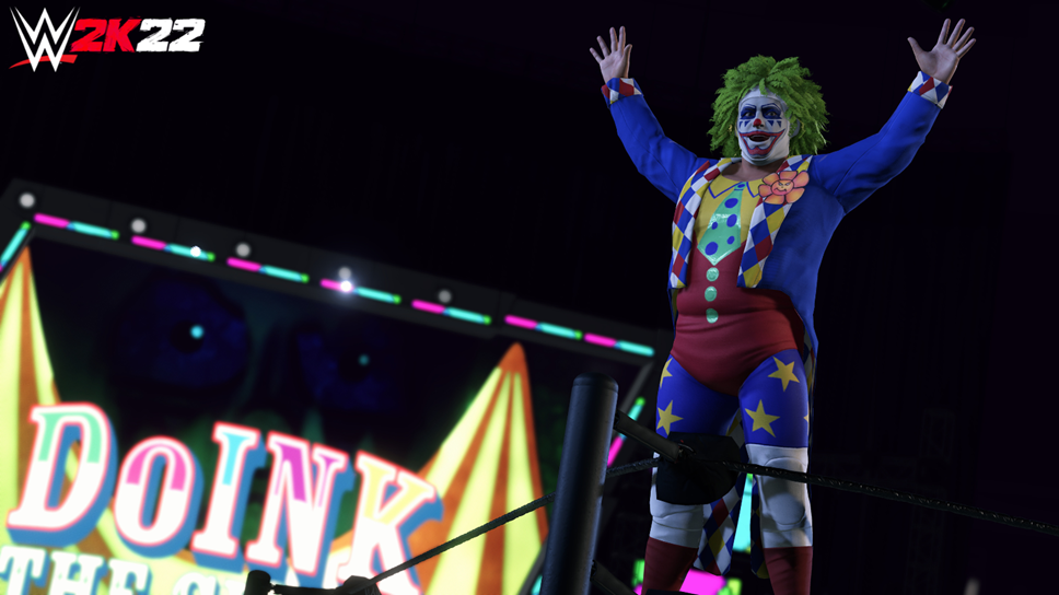 WWE 2K22 recibe el Pack Clowning Around