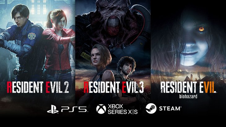 Resident Evil 2, Resident Evil 3 y Resident Evil 7 para PS5 y Xbox Series podrían llegar la próxima semana