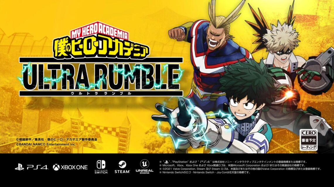 Bandai Namco anuncia My Hero Ultra Rumble, un nuevo battle royale