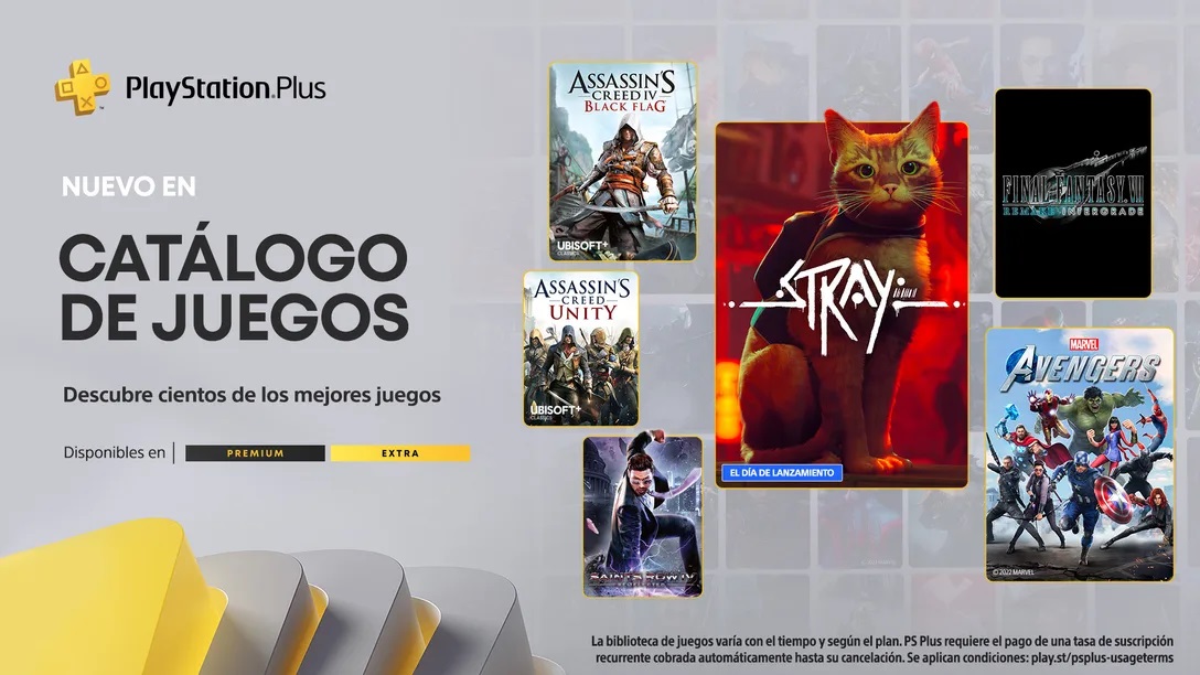 Anunciados los juegos que llegarán a PlayStation Plus Extra y Premium el 19 de julio