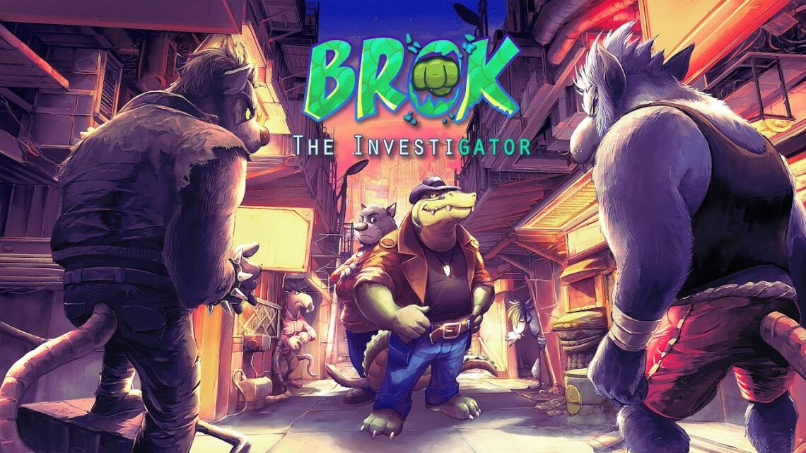BROK the InvestiGator, mezcla de aventura gráfica, «Beat ‘em up» y RPG, llega este invierno a PS5 y PS4