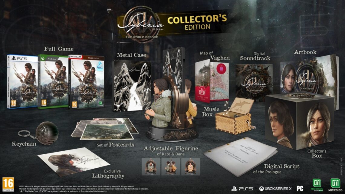 Syberia: The World Before Collector’s Edition llega el 15 de noviembre para PS5, Xbox Series X|S y PC