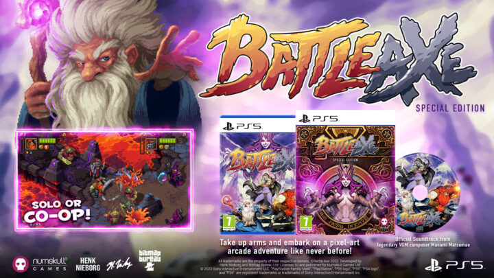 Battle Axe llegará en formato físico para PlayStation 5