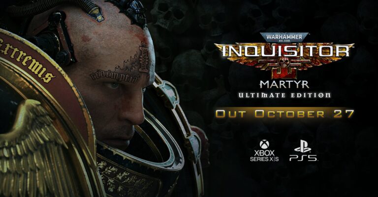 Warhammer 40,000: Inquisitor – Martyr Ultimate Edition fija su estreno en PS5 y Xbox Series para finales de mes
