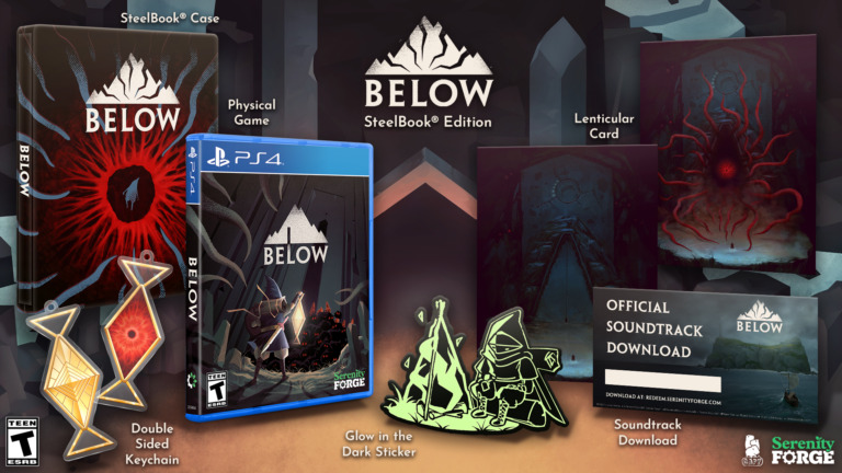Anunciada la edición física de Below para PS4 incluyendo una edición Steelbook