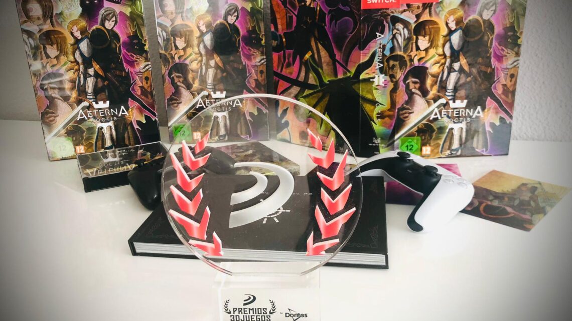 Aeterna Noctis  galardonado con el premio a Mejor Videojuego Español de 2022 en la presente edición de los Premios 3Djuegos