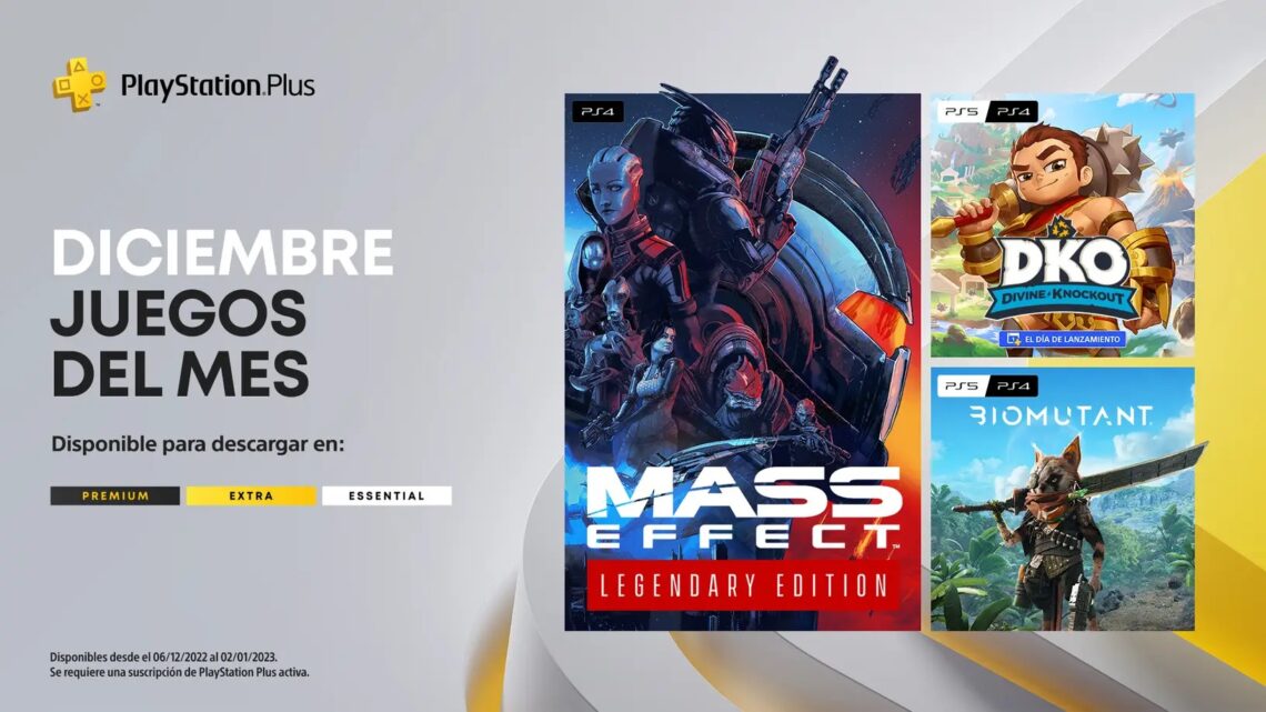 Anunciados los juegos gratuitos de diciembre en PlayStation Plus para PS5 y PS4