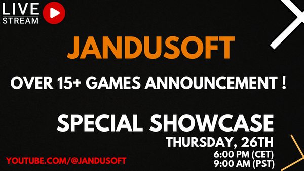 JanduSoft presentará más de 15 títulos en un showcase especial
