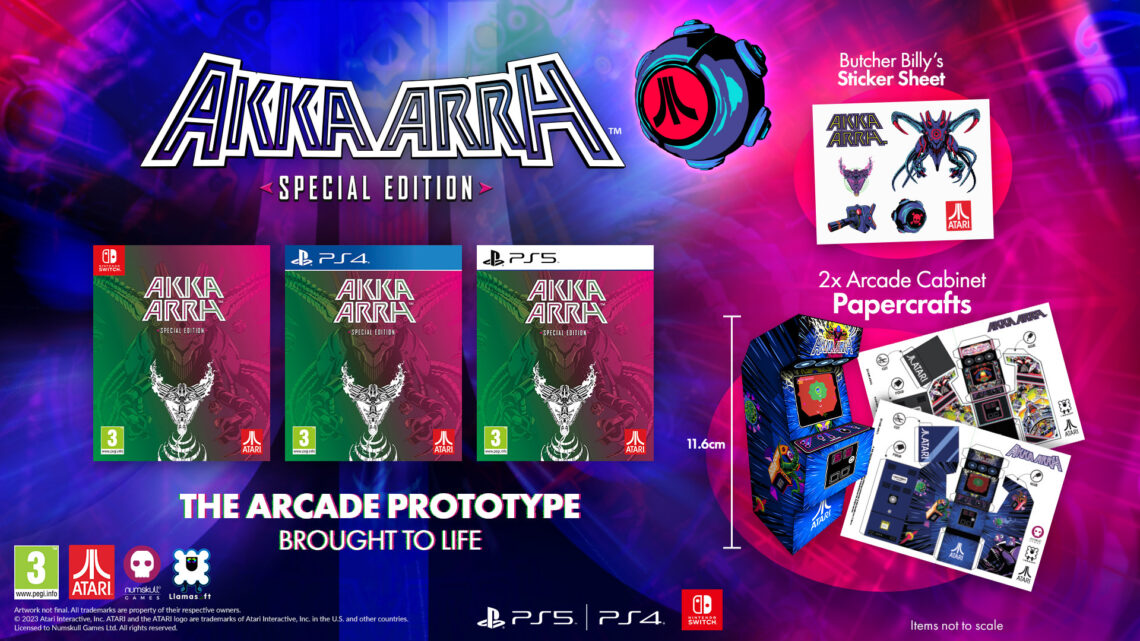 Akka Arrh de Atari llegará en formato físico para PlayStation y Nintendo Switch