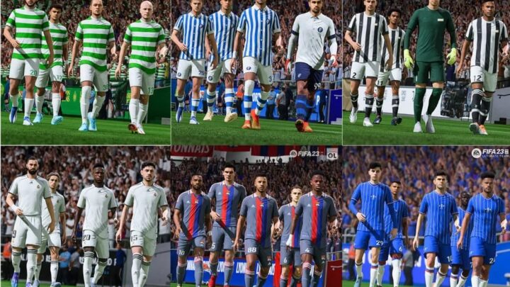 FIFA 23 recibe nuevas equipaciones retro de varios clubes históricos de Europa