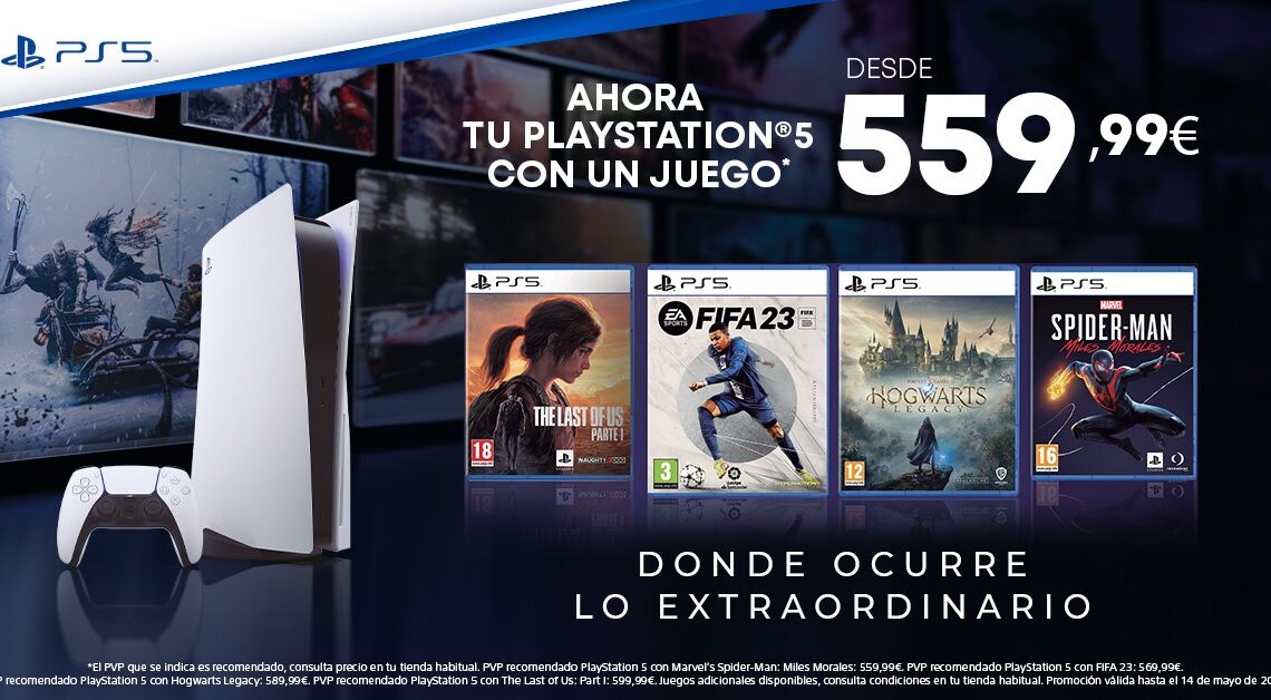 Ahora PS5 más un juego a elegir desde 559,99 € hasta el 14 de mayo –  RegionPlayStation
