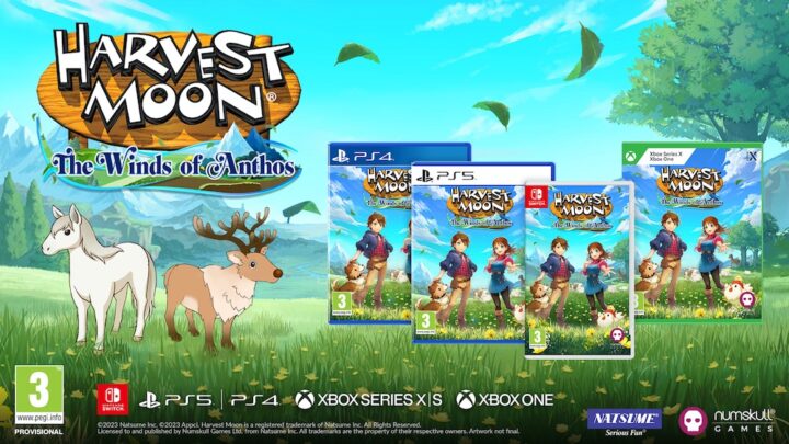 Harvest Moon: The Winds of Anthos llegará en formato físico para consolas