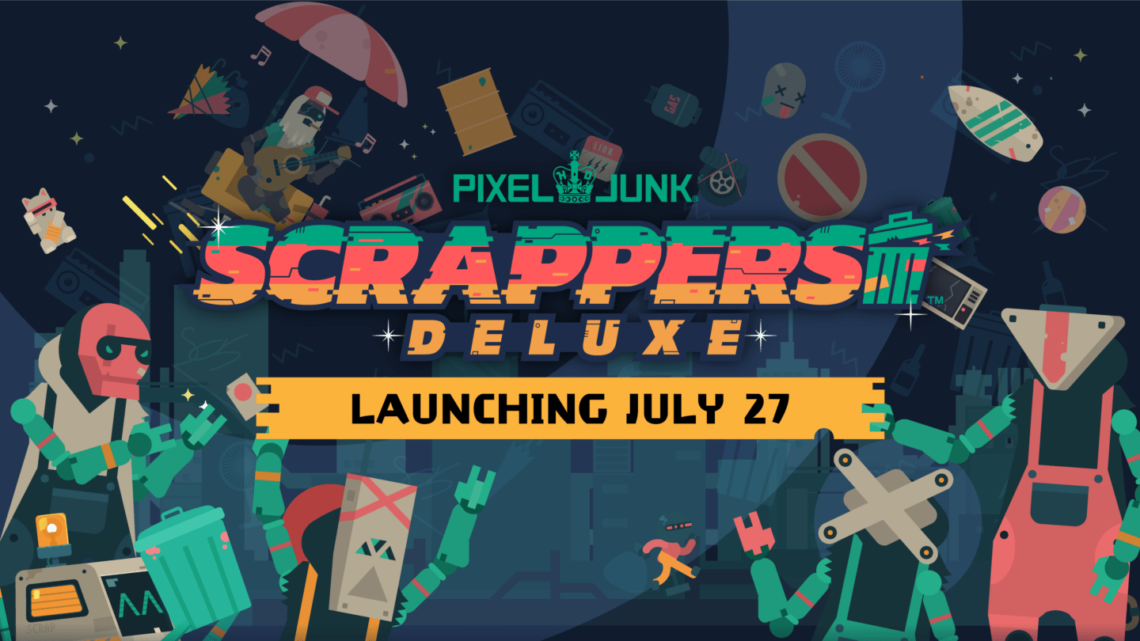 PixelJunk Scrappers Deluxe se lanzará en julio para PS5, PS4, PC y Switch