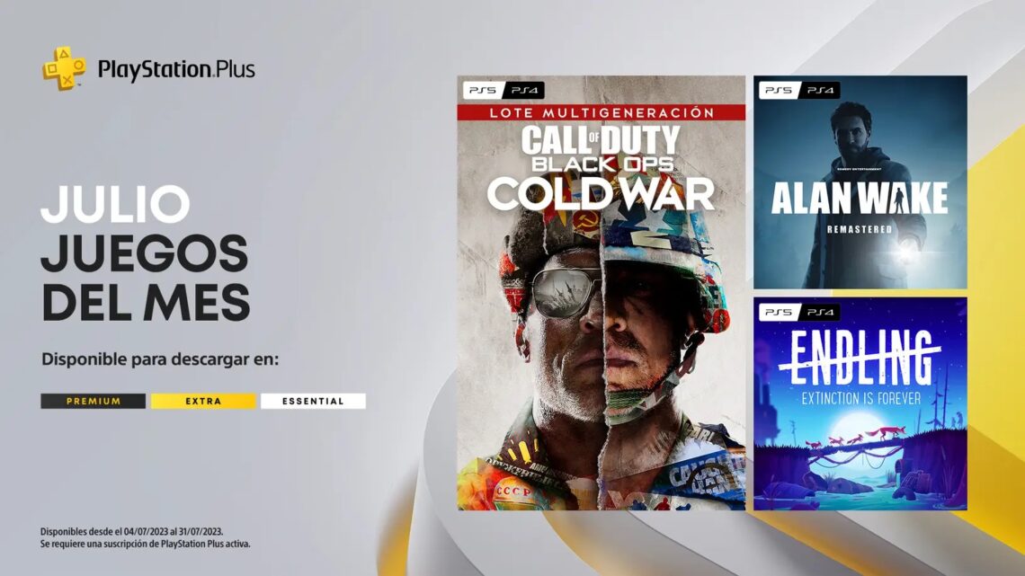 Anunciados los juegos gratuitos de julio en PlayStation Plus para PS5 y PS4