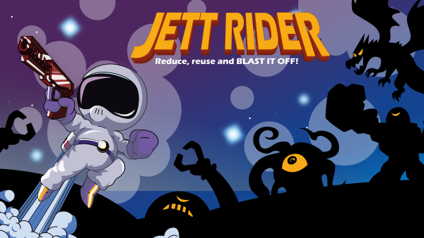 Jett Rider – Reduce, reuse and BLAST IT OFF! prepara su lanzamiento hacia todas las plataformas 