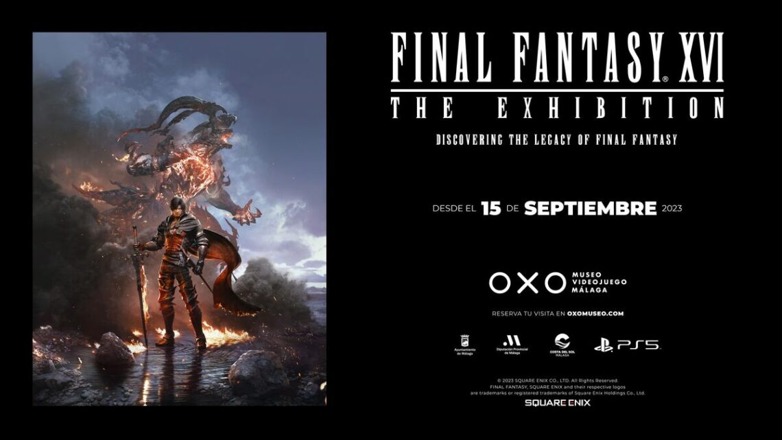 El Legado de Final Fantasy llega a OXO Museo del Videojuego de Málaga