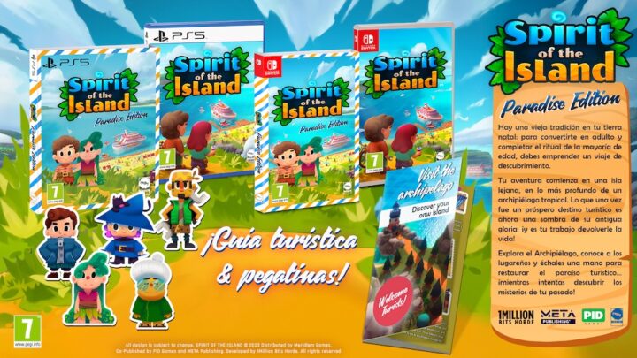 Meridiem Games anuncia la edición física de Spirit of the island para PlayStation 5 y Nintendo Switch