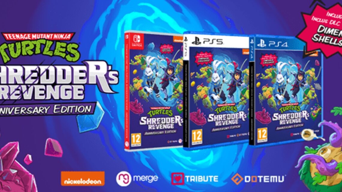 Teenage Mutant Ninja Turtles Shredder’s Revenge Anniversary Edition anunciado el 17 de noviembre en PS5, PS4 y Switch