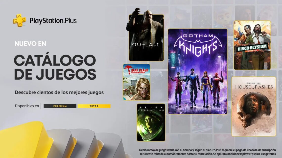 Ya disponibles los juegos de octubre de PlayStation Plus Extra y Premium
