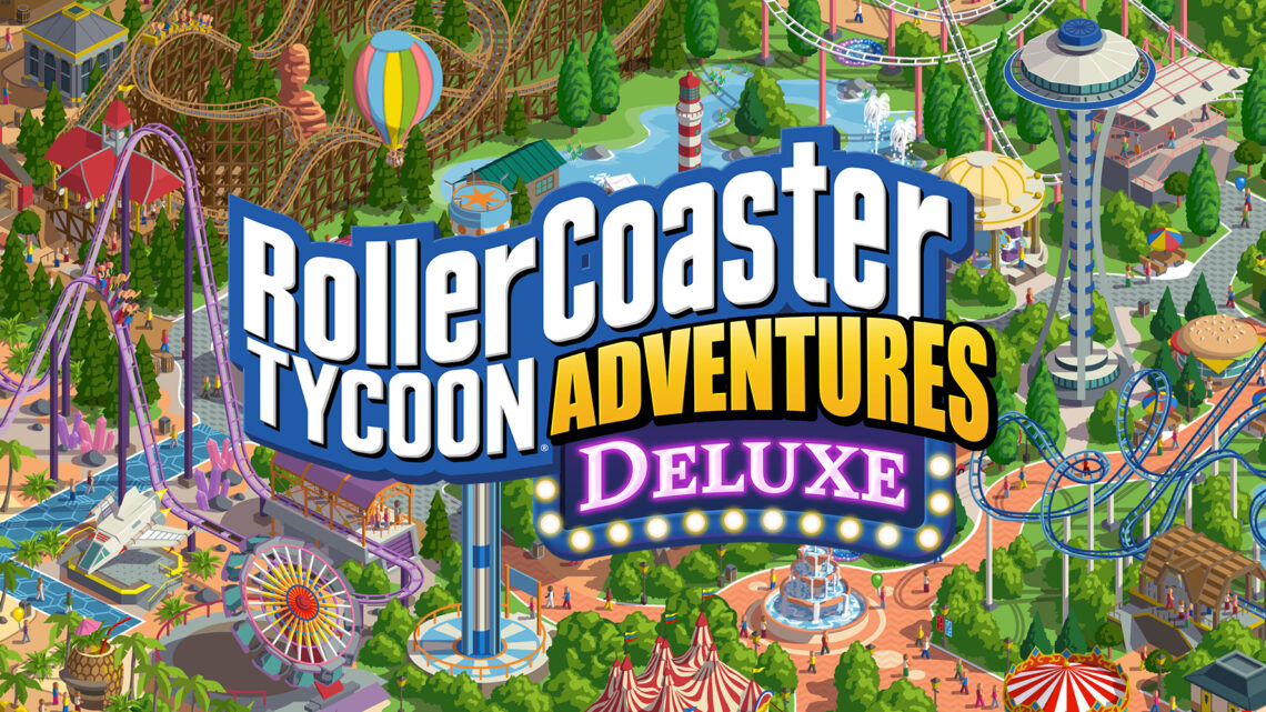 RollerCoaster Tycoon Adventures Deluxe ya está disponible en formato físico para consolas