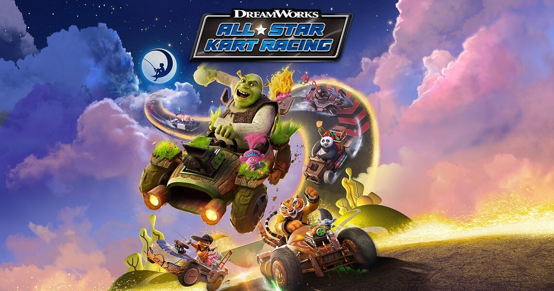 DreamWorks All-Star Kart Racing ya está disponible en formato físico para PlayStation y Swich