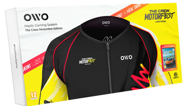 OWO Haptic Gaming Suit x The Crew Motorfest promete ofrecer sensaciones realistas en las carreras cuando esté disponible a finales del año