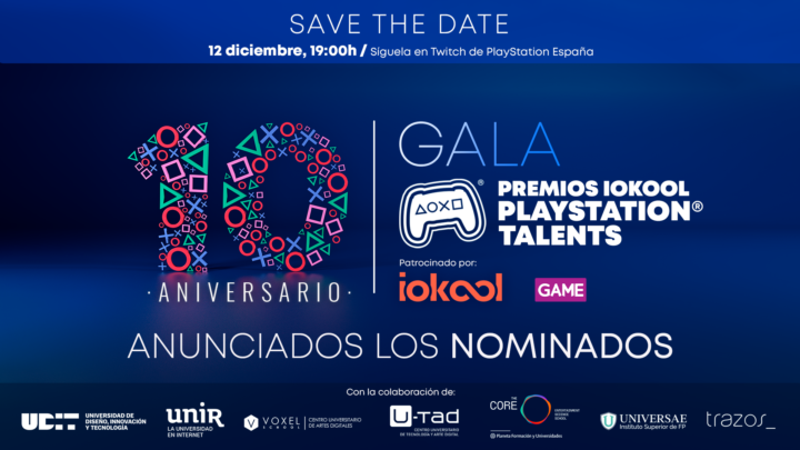 Conoce los proyectos nominados de la 10ª edición de los Premios iokool PlayStation Talents