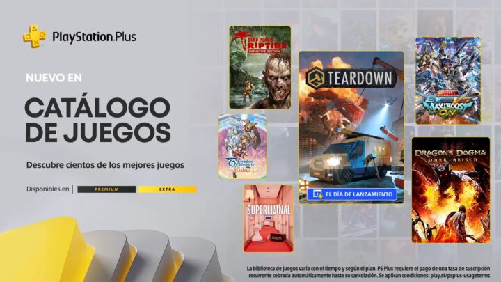 Anunciados los juegos que se unirán en noviembre a PlayStation Plus Extra y Premium