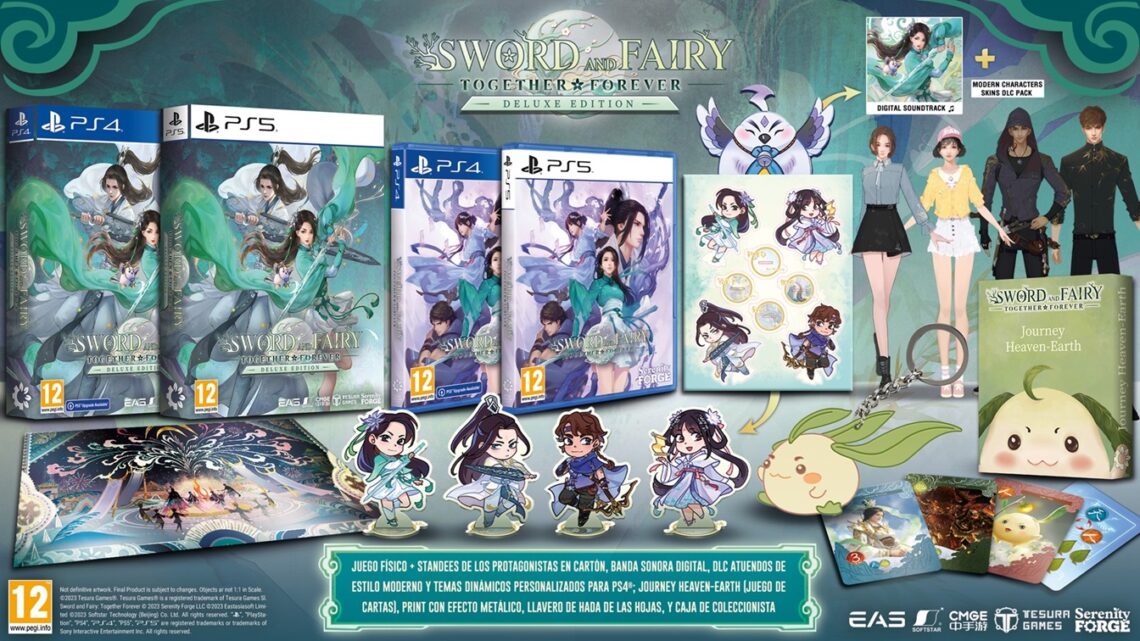 Sword and Fairy: Together Forever tendrá edición física para PS5 y PS4
