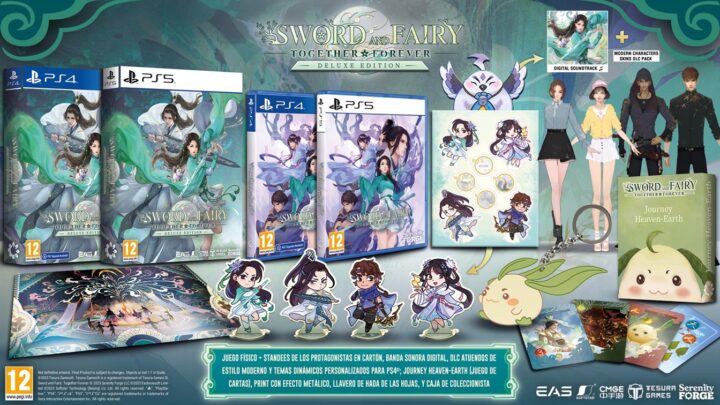 Sword and Fairy ya está disponible en formato físico en Europa para PS5 y PS4