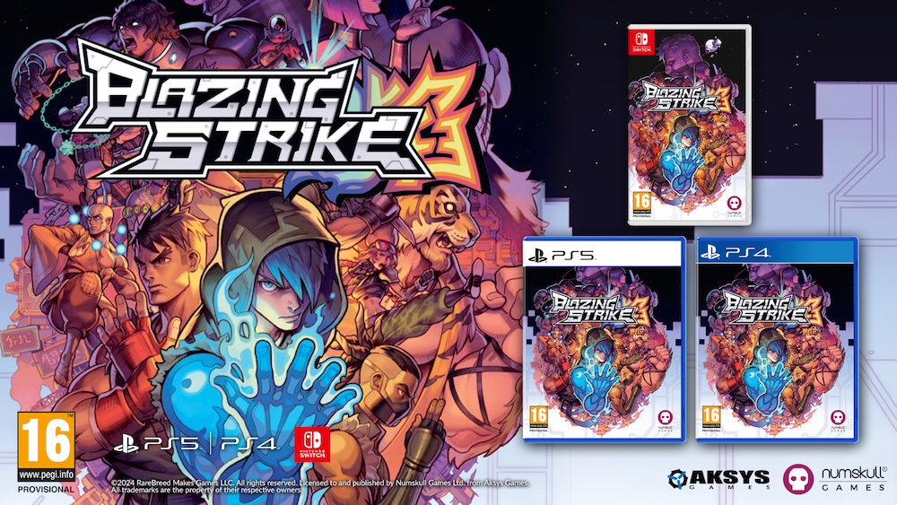 Blazing Strike llegará en formato físico para PlayStation y Nintendo Switch