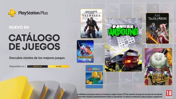 Ya disponibles los juegos de febrero para los suscritos a PlayStation Plus Extra y Premium