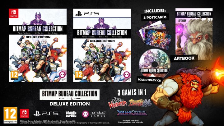 Meridiem Games anuncia las ediciones físicas de Bitmap Bureau Collection para PS5 y Switch