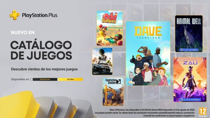 Anunciados los juegos que llegan a PlayStation Plus Extra y Premium en abril de 2024