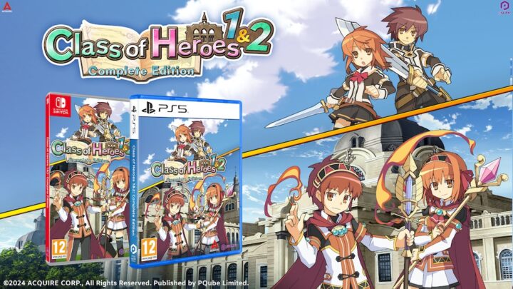 Ya disponible Class of Heroes 1&2 – Complete Edition para Ninntendo Switch y PlayStation 5
