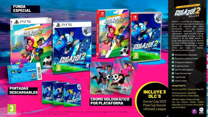 Golazo! 2 Deluxe – Complete Edition ya a la venta en formato físico para Switch y PS5